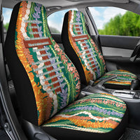 Mahalo Hawaii - ⁠Ka Pule a ka Haku Car Seat Cover Mixed Lei