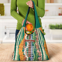 Mahalo Hawaii - ⁠Ka Pule a ka Haku Grocery Bag Mixed Lei
