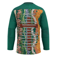 Mahalo Hawaii - ⁠Ka Pule a ka Haku Hockey Jersey Mixed Lei