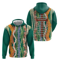 Mahalo Hawaii - Ka Pule a ka Haku Hoodie Mixed Lei LT7 - Polynesian Pride
