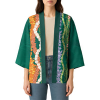 Mahalo Hawaii - Ka Pule a ka Haku Kimono Mixed Lei LT7 - Polynesian Pride