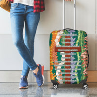 Mahalo Hawaii - Ka Pule a ka Haku Luggage Cover Mixed Lei LT7 - Polynesian Pride