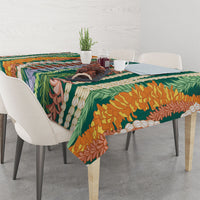 Mahalo Hawaii - Ka Pule a ka Haku Tablecloth Mixed Lei LT7 - Polynesian Pride