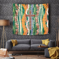 Mahalo Hawaii - ⁠Ka Pule a ka Haku Tapestry Mixed Lei