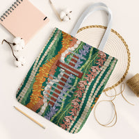Mahalo Hawaii - ⁠Ka Pule a ka Haku Tote Bag Mixed Lei
