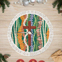 Mahalo Hawaii - ⁠Ka Pule a ka Haku Tree Skirt Mixed Lei