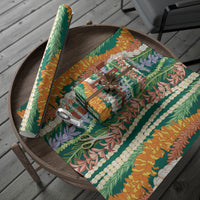 Mahalo Hawaii - The Lord's Prayers Wrapping Paper Mixed Lei LT7 - Polynesian Pride