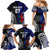 Personalised New Zealand Vs Samoa Rugby Family Matching Mermaid Dress and Hawaiian Shirt Go Champions LT7 - Polynesian Pride