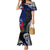 Personalised New Zealand Vs Samoa Rugby Family Matching Mermaid Dress and Hawaiian Shirt Go Champions LT7 Mom's Dress Black Blue - Polynesian Pride