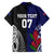 Personalised New Zealand Vs Samoa Rugby Family Matching Off Shoulder Maxi Dress and Hawaiian Shirt Go Champions LT7 - Polynesian Pride