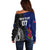 Personalised New Zealand Vs Samoa Rugby Off Shoulder Sweater Go Champions LT7 - Polynesian Pride