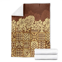 Niue Hiapo Motif Blanket Tapa Classic LT7 - Polynesian Pride