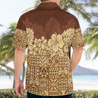 Niue Hiapo Motif Hawaiian Shirt Tapa Classic LT7 - Polynesian Pride