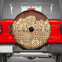 Niue Hiapo Motif Spare Tire Cover Tapa Classic LT7 - Polynesian Pride
