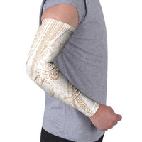 Sharks Couple Dreamy Polynesians Floral Sea Arm Sleeves Hazel LT7 - Polynesian Pride