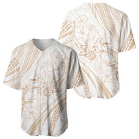 Sharks Couple Dreamy Polynesians Floral Sea Baseball Jersey Hazel LT7 - Polynesian Pride