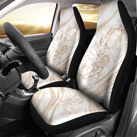 Sharks Couple Dreamy Polynesians Floral Sea Car Seat Cover Hazel LT7 - Polynesian Pride
