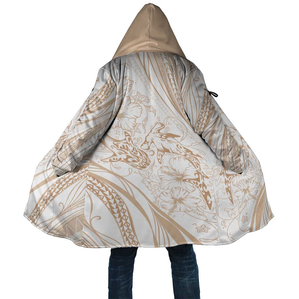 Sharks Couple Dreamy Polynesians Floral Sea Cloak Hazel LT7 Unisex Hazel - Polynesian Pride