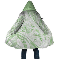 Sharks Couple Dreamy Polynesians Floral Sea Cloak Emerald LT7 Unisex Emerald - Polynesian Pride