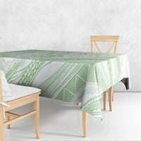 Sharks Couple Dreamy Polynesians Floral Sea Tablecloth Emerald LT7 - Polynesian Pride