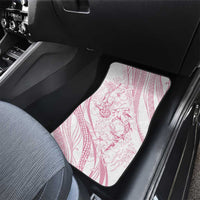 Sharks Couple Dreamy Polynesians Floral Sea Car Mats Pink LT7 - Polynesian Pride