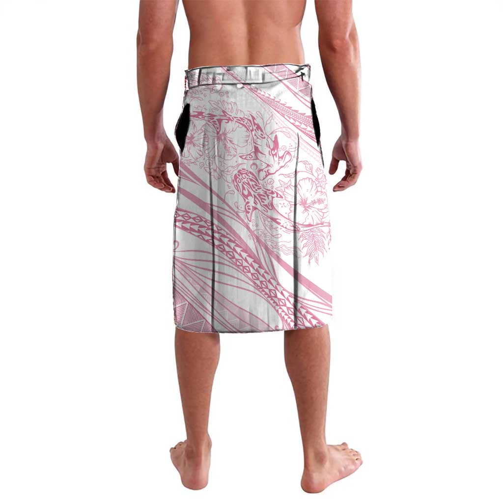 Sharks Couple Dreamy Polynesians Floral Sea Lavalava Pink LT7 - Polynesian Pride
