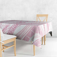 Sharks Couple Dreamy Polynesians Floral Sea Tablecloth Pink LT7 - Polynesian Pride