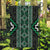 Jade Tukutuku Pattern Aotearoa Garden Flag Niho Taniwha and Puhoro Motifs