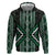 Jade Tukutuku Pattern Aotearoa Hoodie Niho Taniwha and Puhoro Motifs