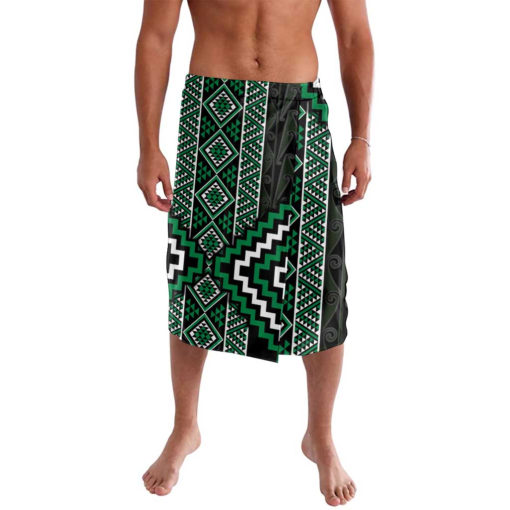 Jade Tukutuku Pattern Aotearoa Lavalava Niho Taniwha and Puhoro Motifs
