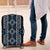 Azure Tukutuku Pattern Aotearoa Luggage Cover Niho Taniwha and Puhoro Motifs