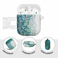 Paua Shell Maori AirPods Case Koru Kowhaiwhai LT7 - Polynesian Pride