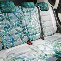 Paua Shell Maori Back Car Seat Cover Koru Kowhaiwhai LT7 - Polynesian Pride