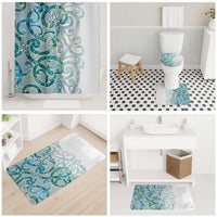 Paua Shell Maori Bathroom Set Koru Kowhaiwhai - Polynesian Pride