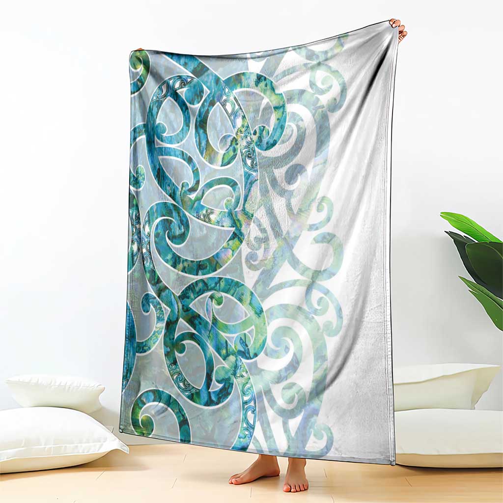 Paua Shell Maori Blanket Koru Kowhaiwhai - Polynesian Pride