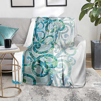 Paua Shell Maori Blanket Koru Kowhaiwhai - Polynesian Pride