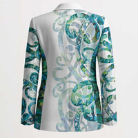 Paua Shell Maori Blazer Koru Kowhaiwhai LT7 - Polynesian Pride