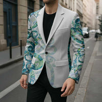 Paua Shell Maori Blazer Koru Kowhaiwhai LT7 - Polynesian Pride