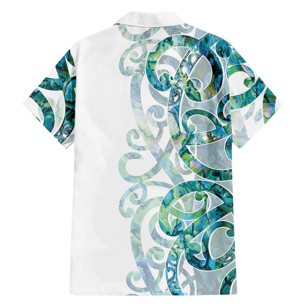 Paua Shell Maori Hawaiian Shirt Koru Kowhaiwhai LT7 - Polynesian Pride