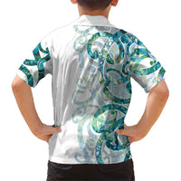 Paua Shell Maori Hawaiian Shirt Koru Kowhaiwhai LT7 - Polynesian Pride