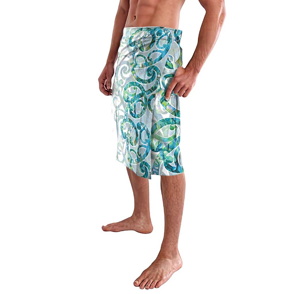 Paua Shell Maori Lavalava Koru Kowhaiwhai LT7 - Polynesian Pride