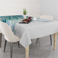 Paua Shell Maori Tablecloth Koru Kowhaiwhai LT7 - Polynesian Pride