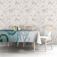 Paua Shell Maori Tablecloth Koru Kowhaiwhai LT7 - Polynesian Pride