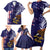 American Samoa Mix US Family Matching Short Sleeve Bodycon Dress and Hawaiian Shirt Flag Day Grunge Style LT7 - Polynesian Pride