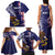 American Samoa Mix US Family Matching Tank Maxi Dress and Hawaiian Shirt Flag Day Grunge Style LT7 - Polynesian Pride