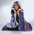 American Samoa Mix US Hooded Blanket Flag Day Grunge Style