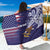 American Samoa Mix US Sarong Flag Day Grunge Style