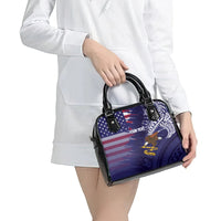 American Samoa Mix US Shoulder Handbag Flag Day Grunge Style LT7 - Polynesian Pride