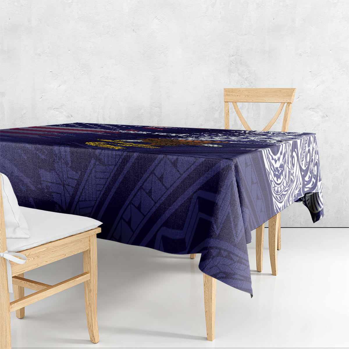 American Samoa Mix US Tablecloth Flag Day Grunge Style LT7 - Polynesian Pride