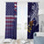 American Samoa Mix US Window Curtain Flag Day Grunge Style